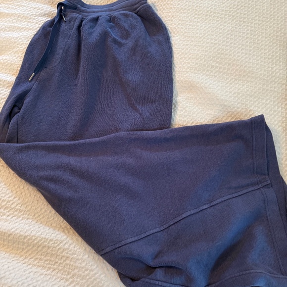 Aerie Soft Landing Ribbed Trouser Wide Leg - Picture 4 of 6